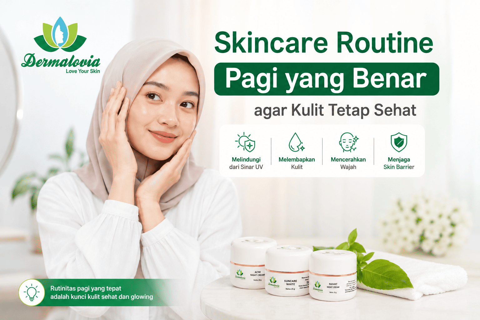Skincare Routine Pagi yang Benar