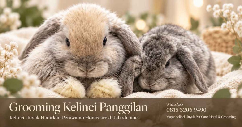 Grooming kelinci panggilan jabodetabek